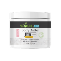 Sky Organics Almond Honey Body Butter with CBD