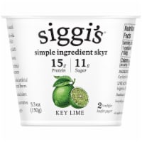 Siggi's® 2% Icelandic Strained Lowfat Key Lime Yogurt