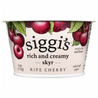 Siggi's Rich and Creamy Ripe Cherry Whole Milk Yogurt
