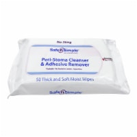 Safe n Simple Adhesive Remover Wipe SNS00525, 600 Ct
