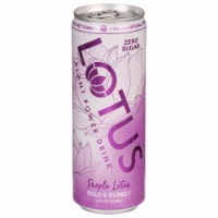 Lotus® Zero Sugar Purple Lotus Energy Drink Perspective: Main