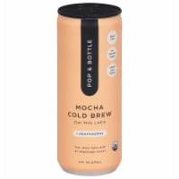 Pop & Bottle Mocha Oat Milk Latte +Adaptogens™ Perspective: Main