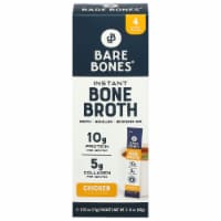 Bare Bones Instant Chicken Flavored Bone Broth 4 0.53 oz Packets Perspective: Main