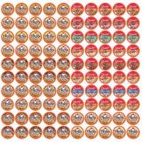 Two Rivers Coffee Ice Cream Flavored Coffee Pods, Keurig Kcup compatible, Sampler,100 Count