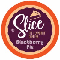 Slice Flavored Coffee Pods for Keurig K Cup Brewers, Blackberry Pie, 40 Count