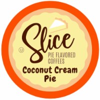 Slice Flavored Coffee Pods for Keurig K Cup Brewers,Coconut Cream Pie, 40 Count