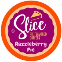 Slice Flavored Coffee Pods for Keurig K Cup Brewers, Razzelberry Pie, 40 Count