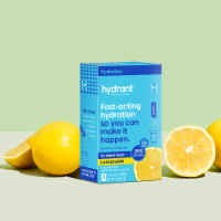 Hydrant Inc® Hydrate No Added Sugar Lemonade Electrolyte Drink Mix Perspective: Main
