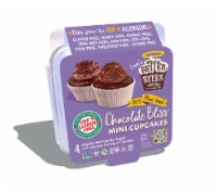 Leah's Better Bites Bakery® Chocolate Bliss Mini-Cupcakes Perspective: Main