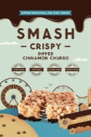 SMASHMALLOW SmashCrispy DIPPED Cinnamon Churro Rice Treat Perspective: Main