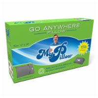 MyPillow® Roll & GoAnywhere Pillow - Gray Perspective: Main