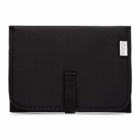 Baby Portable Changing Pad, Diaper Bag, Travel Mat Station, Compact, Solid Black