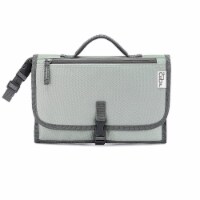 Baby Portable Changing Pad, Diaper Bag, Travel Mat Station, Large, Earth Green