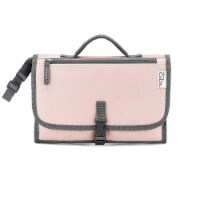 Baby Portable Changing Pad, Diaper Bag, Travel Mat Station, Large, Pink Blush