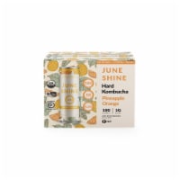 JuneShine Pineapple Orange Hard Kombucha Perspective: Main