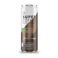 Super Coffee Coconut Mocha Enhanced Coffee Beverage Perspective: Main