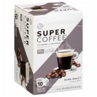 Super Coffee Dark Roast Enhanced Coffee Pods Perspective: Main