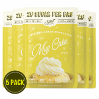 Sweet Logic Lemon Poppy Seed Mug Cake (5-Pack)