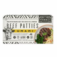 TRIBALI Foods Umami Beef Patties 4 Packages (Approximate Delivery 3-6 Days)
