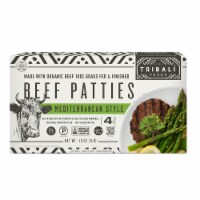 TRIBALÍ Foods Mediterranean Beef Patties 4 Packages (Approximate Delivery 3-6 Days)