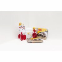 Pivot Direct PD-GLD-MMCK-RD Glad Mini Muffin & Cupcake Kit, Red & White