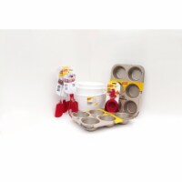 Pivot Direct PD-GLD-JCK-RD Glad Jumbo Muffin & Cupcake Kit, Red & White