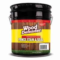 Wood Defender Transparent Fence Stain BLACK WALNUT 5gal