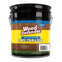 Wood Defender Semi-transparent Fence Stain CHAMELEON GREY 5gal