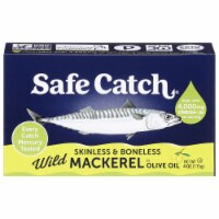 Safe Catch Skinless & Boneless Mackerel in Olive Oil