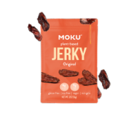 Moku Plant-Based Mushroom Jerky - Original Non-GMO Vegan Soy-Free - FREE Shipping