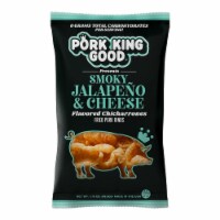 Pork King Good® Jalapeno & Cheese Pork Rinds Perspective: Main