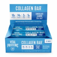 Vital Proteins Chocolate Almond Sea Salt Collagen Bars Perspective: Main