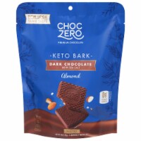 Choczero Bark Dark Chocolate Almond 6 oz (Pack Of 12)