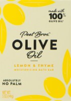 Peet Bros. Lemon and Thyme Olive Oil Bath Bar