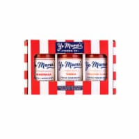 Yo Mama’s Foods Gift Set Includes (1) Marinara Sauce (1) Vodka Sauce & | (1) Roasted Garlic