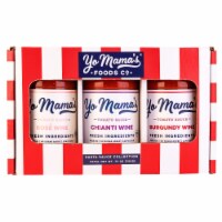Yo Mama’s Foods Gift Set | Includes (1) Burgundy Wine (1) Chianti Wine and | (1) Rose Wine