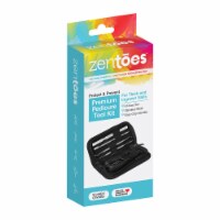 ZenToes Toe Nail Clipper Professional Pedicure Tools Set for Thick and Ingrown Toenails