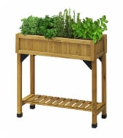 Slimline Herb Garden - Natural (FSC 100%) - VegTrug Raised Bed Planter