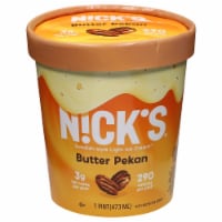 Nick's Butter PeKan Swedish-Style Light Ice Cream