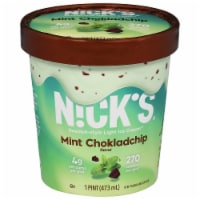 Nick's Swedish-Style Mint Chokladchip Light Ice Cream Pint