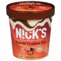 Nick's Peanot Butter Cup Light Ice Cream