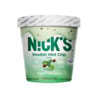 Nick's® Swedish Mint Chip Vegan Ice Cream