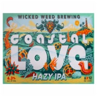 Wicked Weed Brewing Coastal Love Hazy IPA Beeroz Perspective: Main