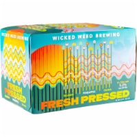 Wicked Weed Brewing Mango Pineapple Guava Fresh Pressed Wheat Ale Perspective: Main
