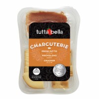 Tutta Bella™ Prosciutto with Smoked Provolone and Crostini Crackers Perspective: Main