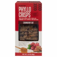 Nu Bake Cranberry Oat Phyllo Crisps Perspective: Main