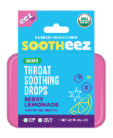 Sootheez™ Berry Lemonade Flavored Organic Throat Soothing Drops Perspective: Main