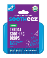 Sootheez™ Birthday Cake Organic Throat Soothing Drops Perspective: Main
