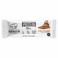 Genius Gourmet® Salted Caramel Protein Bar Perspective: Main
