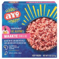 AYO Foods Waakye Beans & Rice Frozen Meal Perspective: Main